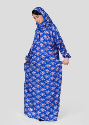 صورة شرشف صلاة نسائي مع طرحة